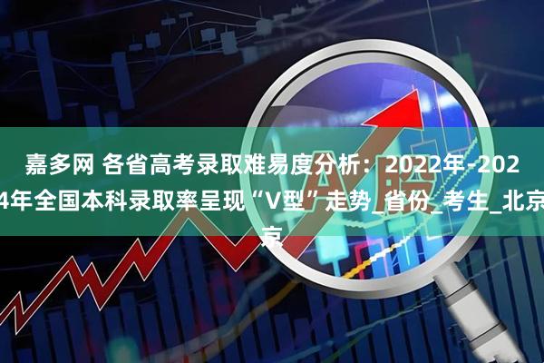嘉多网 各省高考录取难易度分析：2022年-2024年全国本科录取率呈现“V型”走势_省份_考生_北京