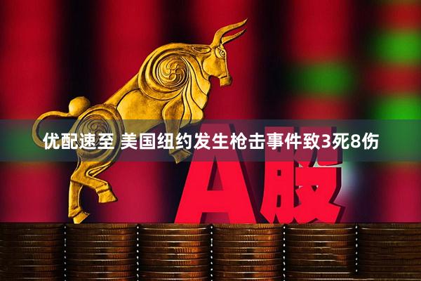 优配速至 美国纽约发生枪击事件致3死8伤